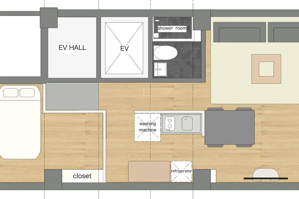 Scs Kaigan Two 201 Apartment Tokyo